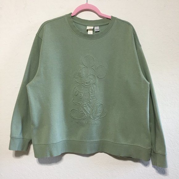 H&M x Disney Sweatshirt Mint Size XL Womens - Picture 4 of 16